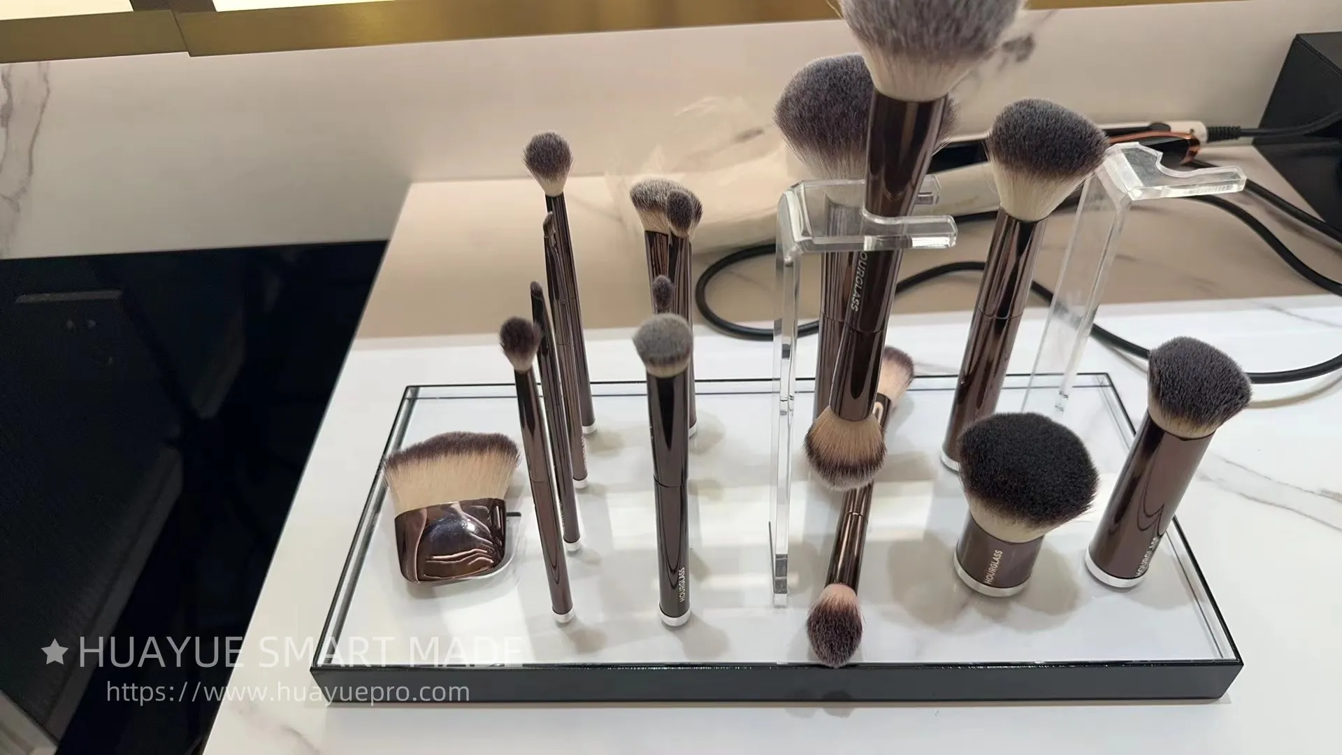Acrylic display stand for beauty industry