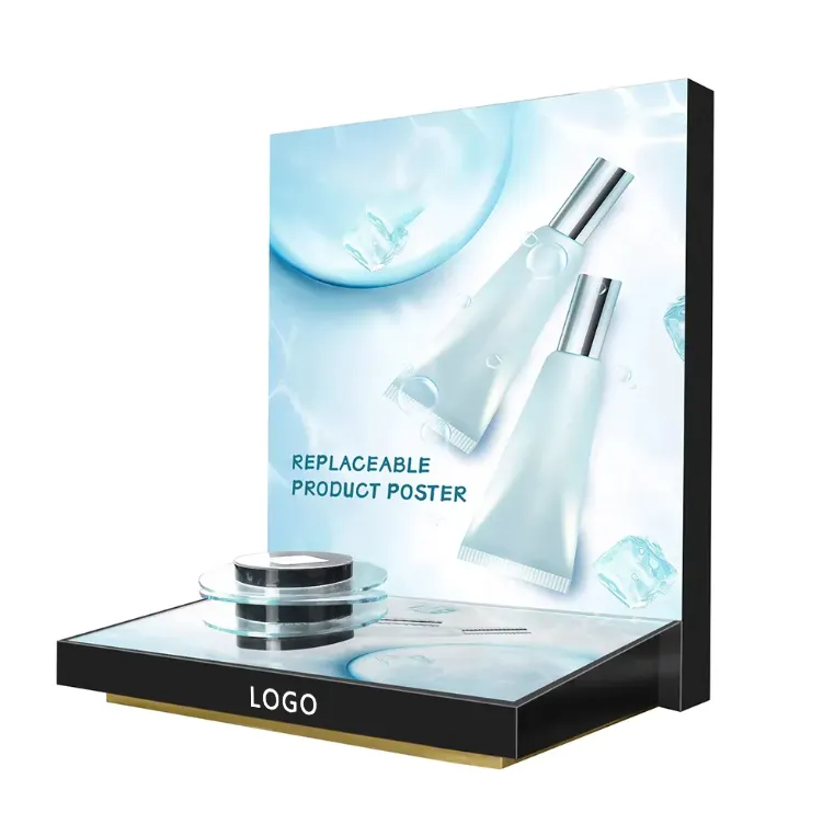 Custom Desktop Acrylic Makeup Display Stand for 