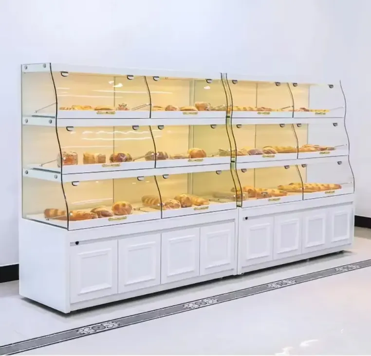 Cake Display Cabinet Bakery Iron Frame Bakery Fu
