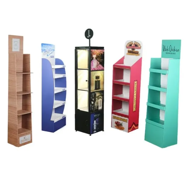 Customized 3-Tier PP Display Stand for Retail Store Floor Bread Wooden Rack with Cutting Processing Service