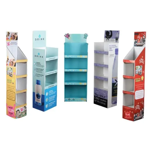 Customized 3-Tier PP Display Stand for Retail Store Floor Bread Wooden Rack with Cutting Processing Service